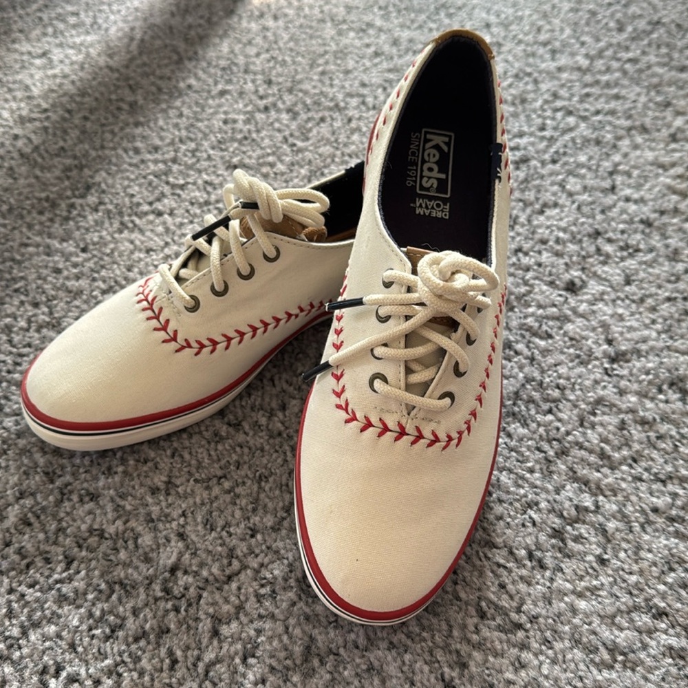 KEDS Women’s Champion Pennant Canvas Shoes